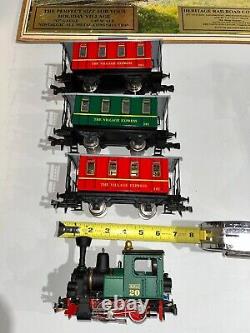 RARE ETS O Gauge 2-Rail The Village Express RTR All Tin 4-Piece Train Set