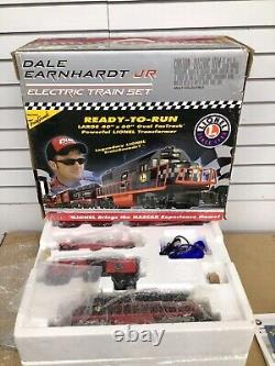 RARE! Lionel/Dale Earnhardt JR. Train Set NASCAR Ready To Run 7-11005 MIB, NEW