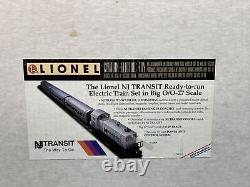 RARE Lionel O Gauge NJ Transit NW2 Ready to Run Passenger Set 6-11828 New Jersey