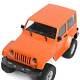 Rc4wd 1/18 Gelande Ii 4 Wheel Drive With Black Rock Body Set Rtr Orange