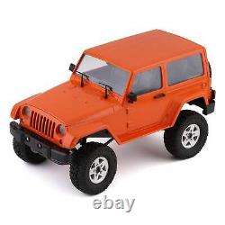 RC4WD 1/18 Gelande II 4 Wheel Drive with Black Rock Body Set RTR Orange