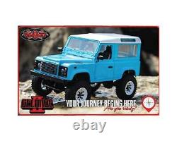 RC4WD 1/18 Gelande II RTR 1/18 Scale Mini Crawler withD90 Body Set (Blue)