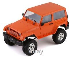 RC4WD Gelande II RTR 1/18 Scale Mini Crawler withBlack Rock Body Set (Orange)