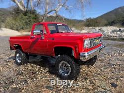 RC4WD Trail Finder 2 LWB RTR with Chevrolet K10 Scottsdale Hard Body Set Red