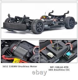 RC Racing Car HNR H9802 PANTHER 110 4WD 85kmh High Speed Brushless On-Road Drift