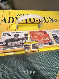 Rail King Ready-To-Run Boxed O Gauge Alaskan RR Dockside Set Complete#30-4090-0