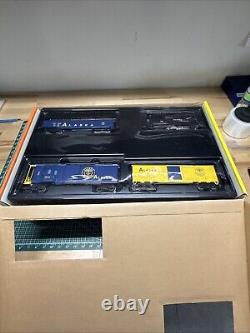 Rail King Ready-To-Run Boxed O Gauge Alaskan RR Dockside Set Complete#30-4090-0