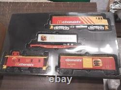 Rail King Ready to Run Incomplete solution Mcdonalds fast freight express set
