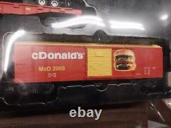 Rail King Ready to Run Incomplete solution Mcdonalds fast freight express set