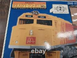 Rail King Ready to Run Incomplete solution Mcdonalds fast freight express set