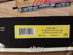 Rail King Ready to Run Incomplete solution Mcdonalds fast freight express set