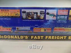 Rail King Ready-to-Run McDonald's Fast Freight Express O Gauge Train Set
