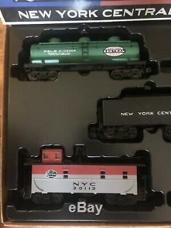 Rail King Train Set Ready to Run NewYork Central Fast Freight ProtoSound 2.0 NEW