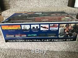 Rail King Train Set Ready to Run New York Central Fast Freight Proto Sound 2.0