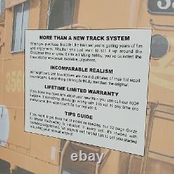Rare Life-Like Complete And Ready To Run HO Scale 47 x 38 Electric Train Set
