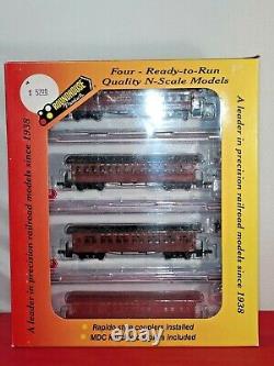 Roundhouse #89415 Pennsylvania, 50 Overland Passenger Cars, Ready To Run, Ob