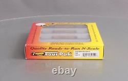 Roundhouse 89444 N D. &R. G. W. Ready-To-Run FourPak (Set of 4) LN/Box