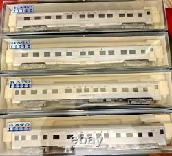 SANTA FE SUPER CHIEF 4 car ADD-ON set C N Scale -KATO NEW RTR OOP RARE