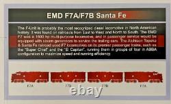 SANTA FE SUPER CHIEF 4 car ADD-ON set C N Scale -KATO NEW RTR OOP RARE