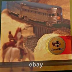 SANTA FE SUPER CHIEF 4 car ADD-ON set C N Scale -KATO NEW RTR OOP RARE