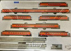 SOUTHERN PACIFIC MORNING DAYLIGHT 10 car set -N Scale -KATO NEW RTR RARE