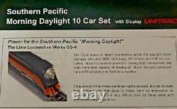 SOUTHERN PACIFIC MORNING DAYLIGHT 10 car set -N Scale -KATO NEW RTR RARE