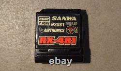 Sanwa Propo M12 Receiver Set RC Model Japan Used Ready-to-Run RX481