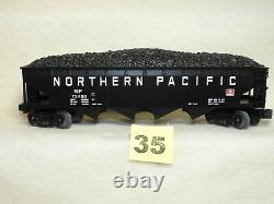 Set Of Six Rail King O Scale 30-7531 Northern Pacific 4-bay Hoppers Ready To Run