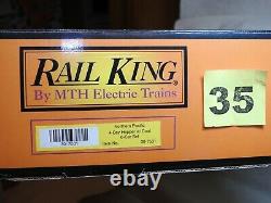 Set Of Six Rail King O Scale 30-7531 Northern Pacific 4-bay Hoppers Ready To Run