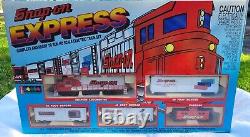 Snap-on express complete and ready to run ho scale electric train set