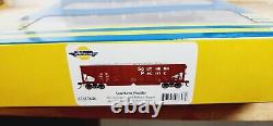 Southern Pacific RR 40' OB 4 Bay Ballast Hopper MOW 4 CAR SET Athearn 7646 HO