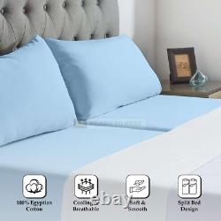 Split California King Sheets 5 Piece Adjustable Split Bed Sheet Set 100%