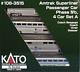 Superliner 4-car Set Phase Ivb With Interior Lights Ready To Run - Amtrak Set