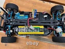 Tamiya 1/10 Electric Rc Car Calsonic Fairlady Z33 Tt-01 Chassis Set Ready To Run
