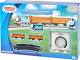 Thomas With Annie And Clarabel Ready To Run Electric Train Set N Scale Blue New