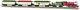 Trains Spirit Of Christmas Ready To Run Electric Train Set N Scale 0.5 Li