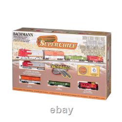 Trains Super Chief Ready To Run Electric Train Set N Scale