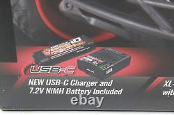 Traxxas 70054-8 Black Slash 4x4 Mike Jenkins 116 RTR Set Battery + USB C New