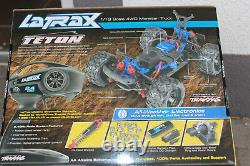 Traxxas TRX 76054-1 Black Latrax Teton 118 4WD Monstertruck Rtr Set New Boxed