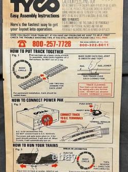 Tyco 1975 Vintage Electric Train Set HO Scale Ready To Run Complete Open Box
