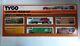 Tyco Electric Train Ho Scale Ready To Run Diesel Freight Santa Fe Set