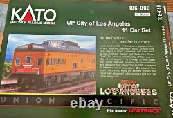UNION PACIFIC CITY of LOS ANGELES 11 car set -N Scale -KATO NEW RTR RARE