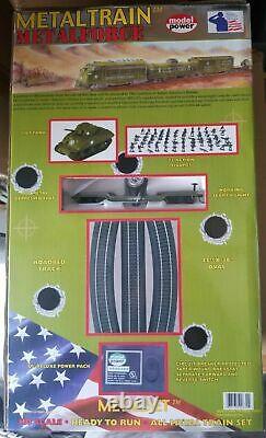 U. S. Army Model Power Metal Train Ready to Run All Metal Train Set No. 830 HO Sc