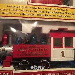 VINTAGE BACHMANN ROUSTABOUT Emmett Kelly Jr. Circus Train set 1/2 way opened