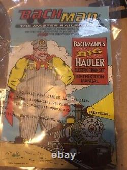 VINTAGE BACHMANN ROUSTABOUT Emmett Kelly Jr. Circus Train set 1/2 way opened