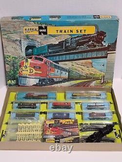 VTG ATLAS N GAUGE Ready to Run TRAIN SET #74 764, SANTA FE LOCOMOTIVE? READ