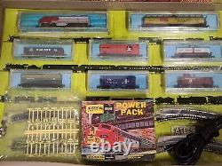 VTG ATLAS N GAUGE Ready to Run TRAIN SET #74 764, SANTA FE LOCOMOTIVE? READ