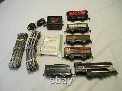 Vintage 1950's Marx Tin Plate Train Set. Complete And Ready To Run Excellen