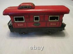Vintage 1950's Marx Tin Plate Train Set. Complete And Ready To Run Excellen