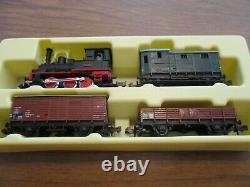 Vintage 1970s Complete & Ready To Run Minitrix Battery Operated N Scale Train